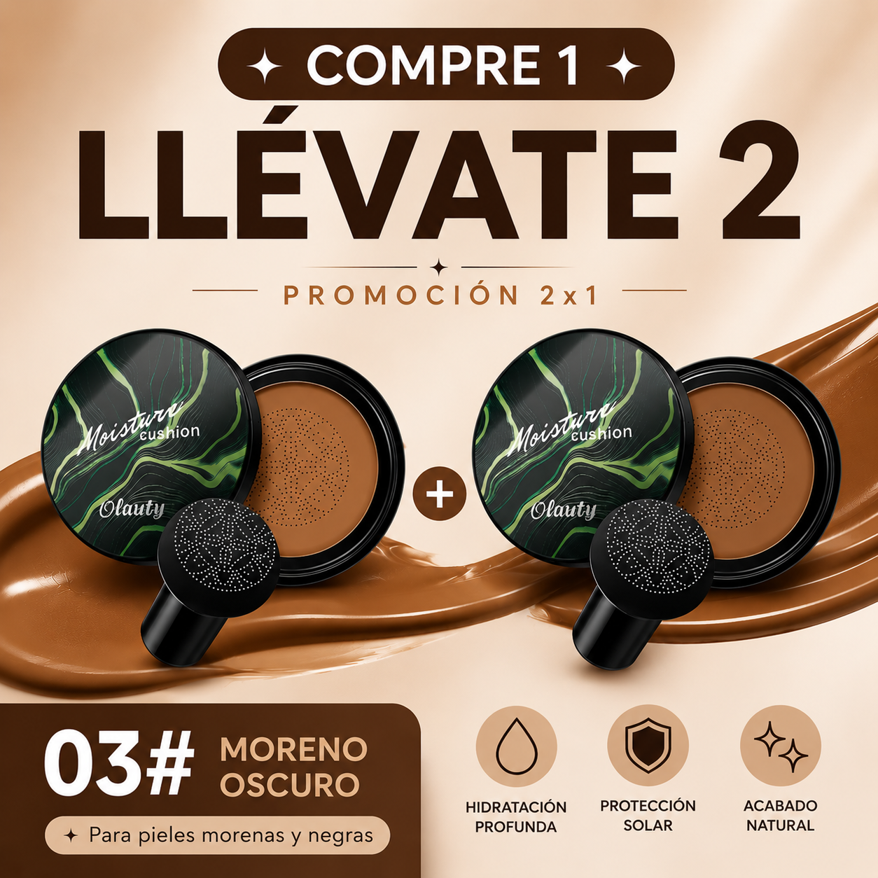 Base Moisture Cushion 2x