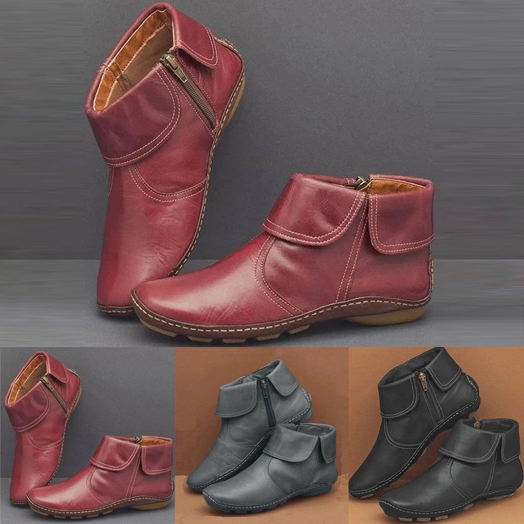 Vera™ | Supportive Ankle Boots for All-Day Comfort