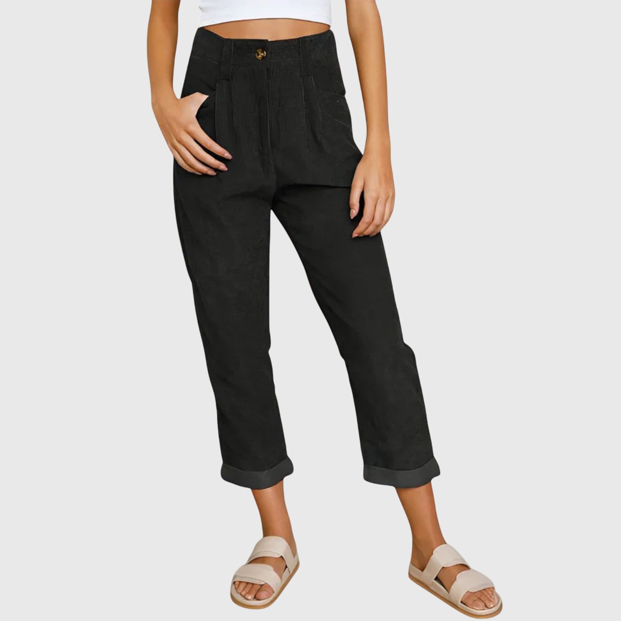 Jana | Modern Cord Trousers