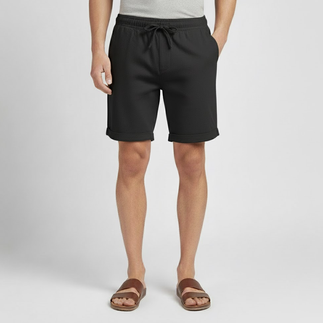 Men's Summer Linen Bermuda Shorts