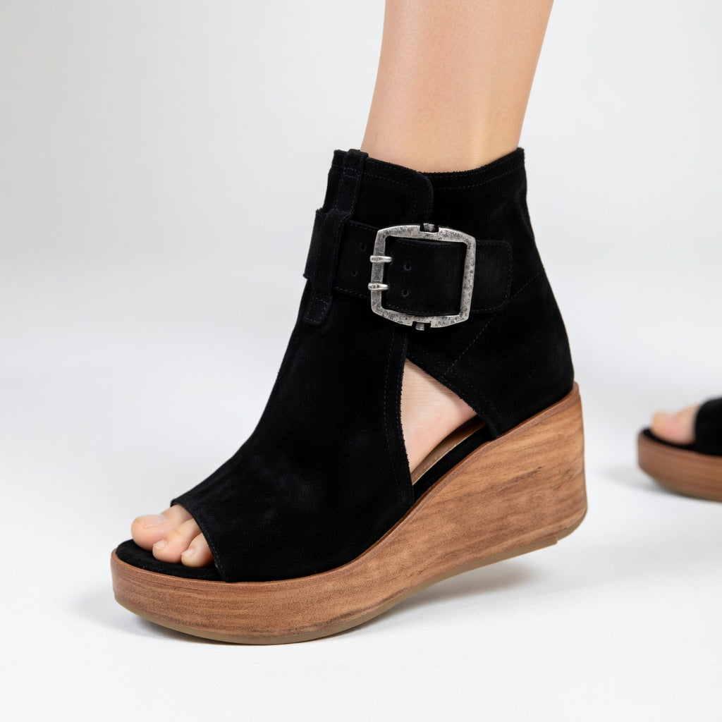 Orélisse™ | Comfortable Wedge Ankle Boots