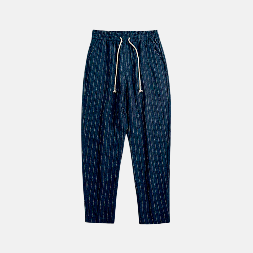 Men's Linen Trousers Cassis