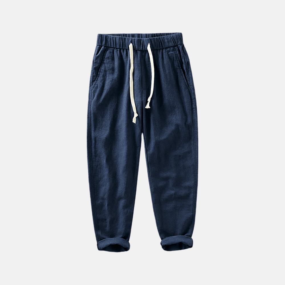 Men's Santorini Linen Trousers