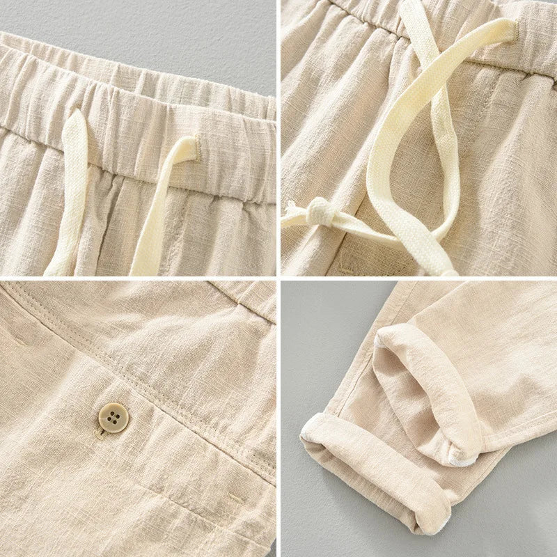 Men's Santorini Linen Trousers