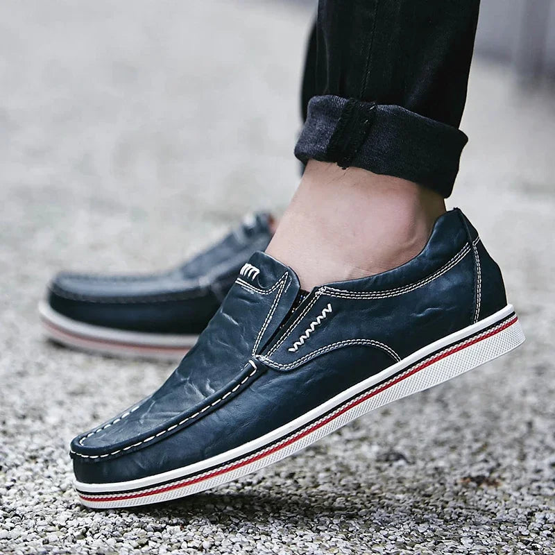 Vittorio™ | Cushioned Cowhide Loafers for All-Day Comfort