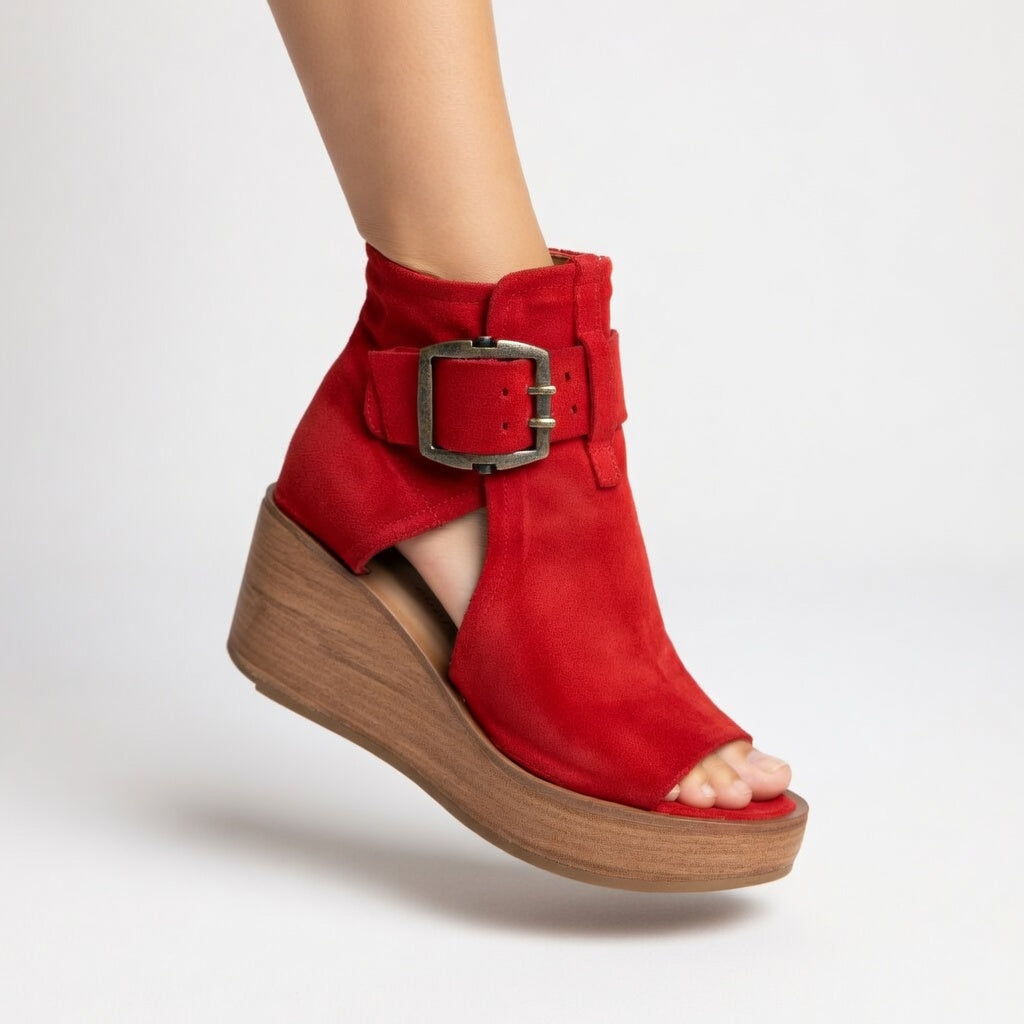 Orélisse™ | Comfortable Wedge Ankle Boots