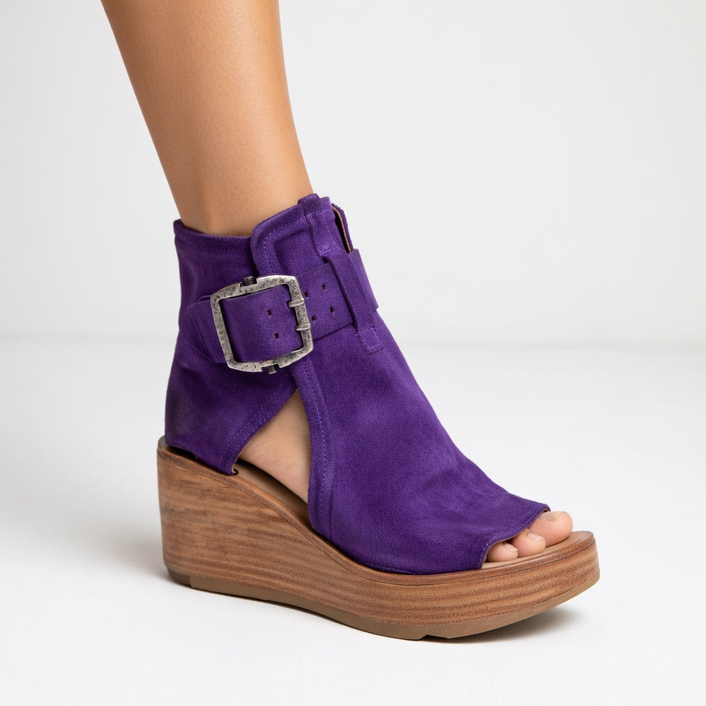 Orélisse™ | Comfortable Wedge Ankle Boots