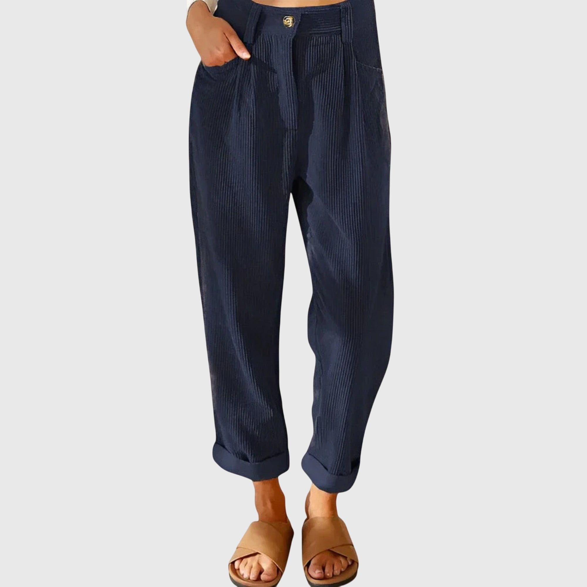 Jana | Modern Cord Trousers