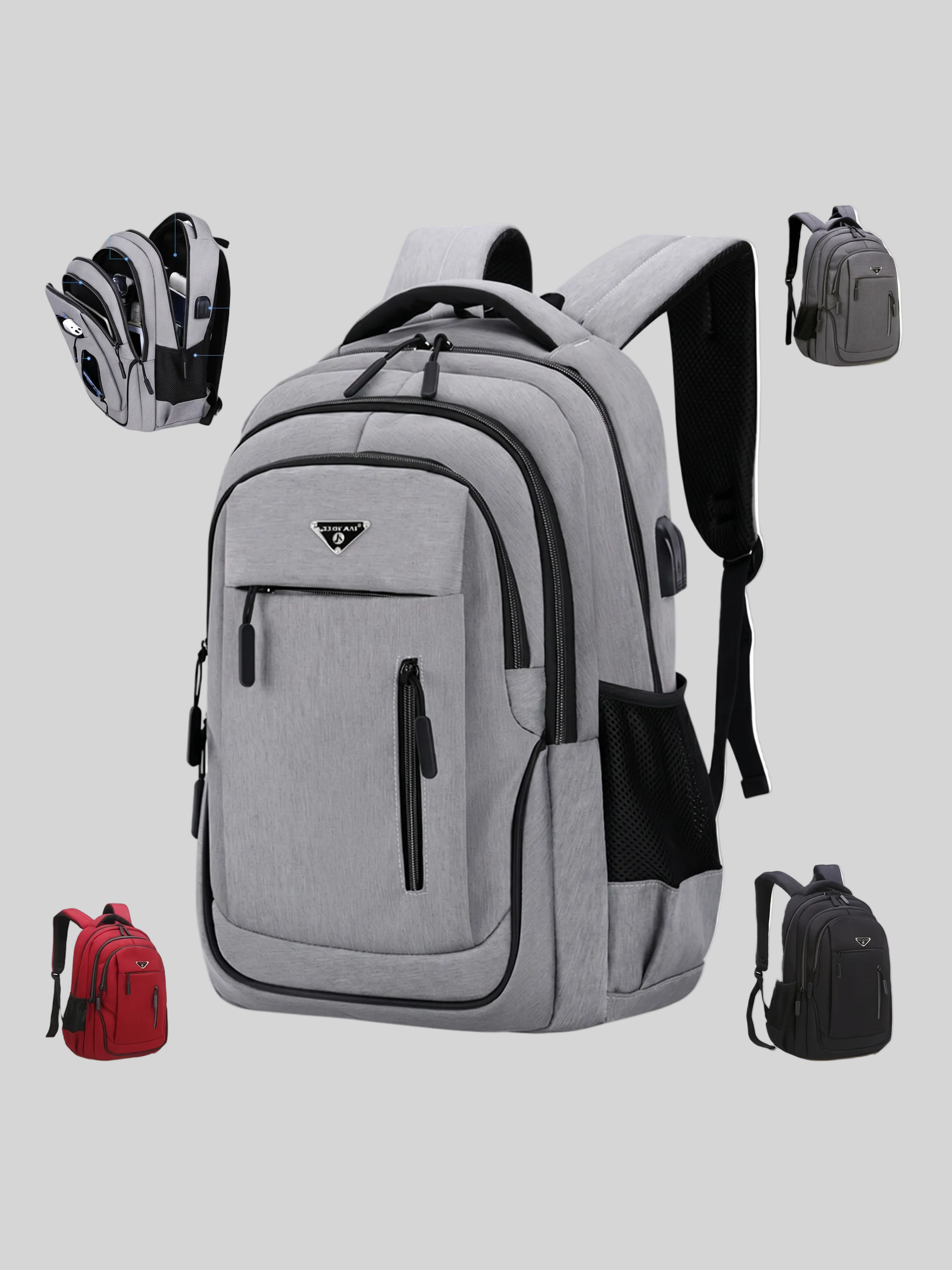 Men's Laptop Backpack Waterproof Durable Large