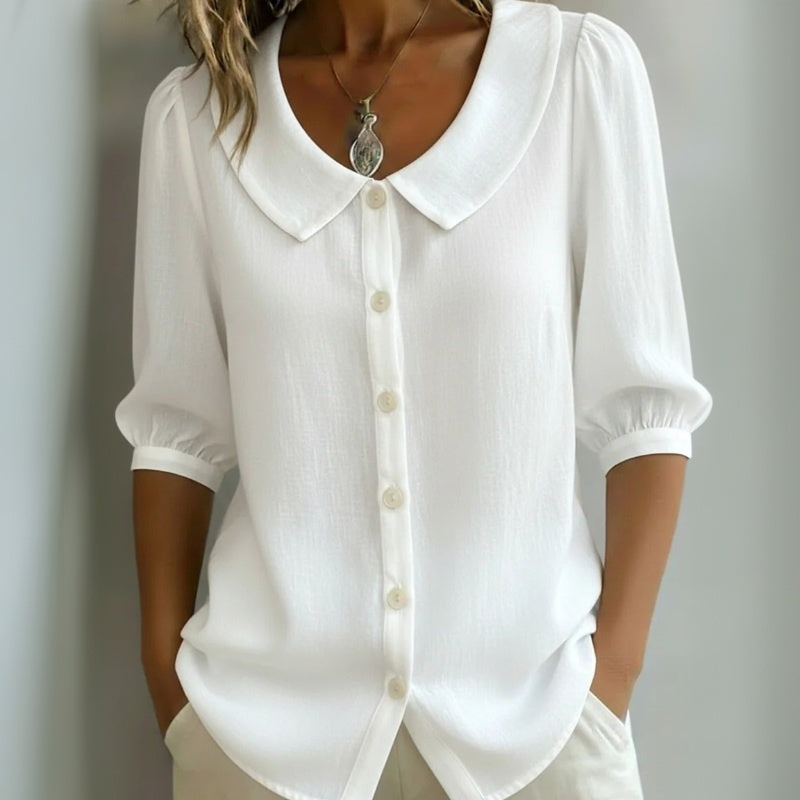Sophie™ | Relaxed Button-Up Blouse