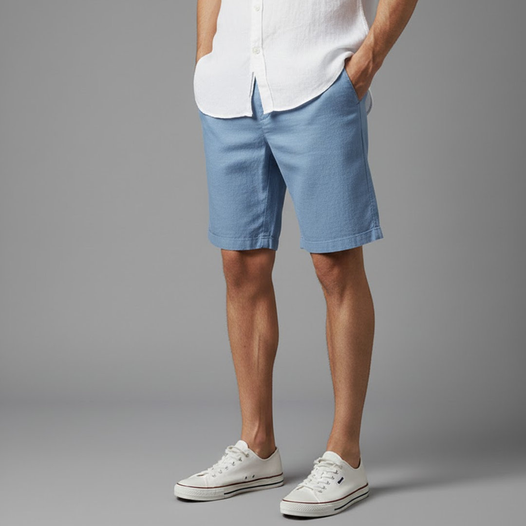 Phuket Men's Linen Shorts