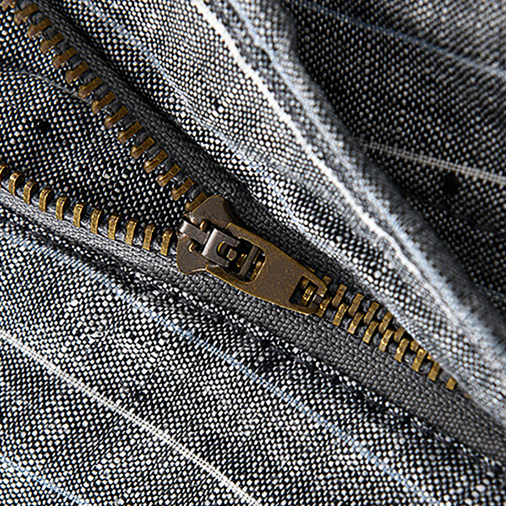 Men's Linen Shorts with Striped Design
