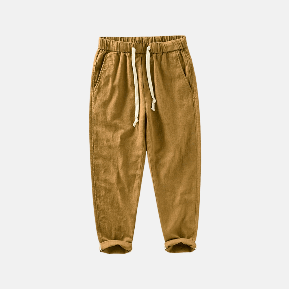 Men's Santorini Linen Trousers
