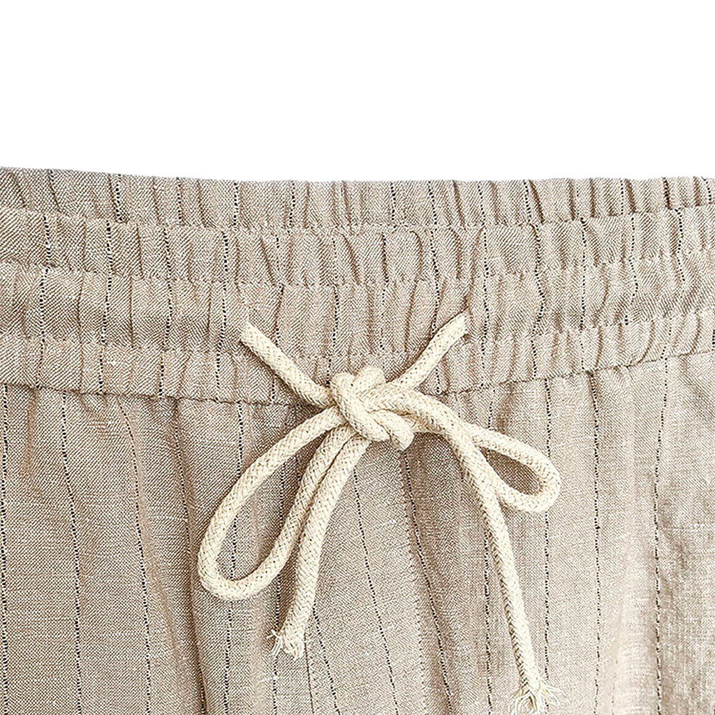 Men's Linen Trousers Cassis