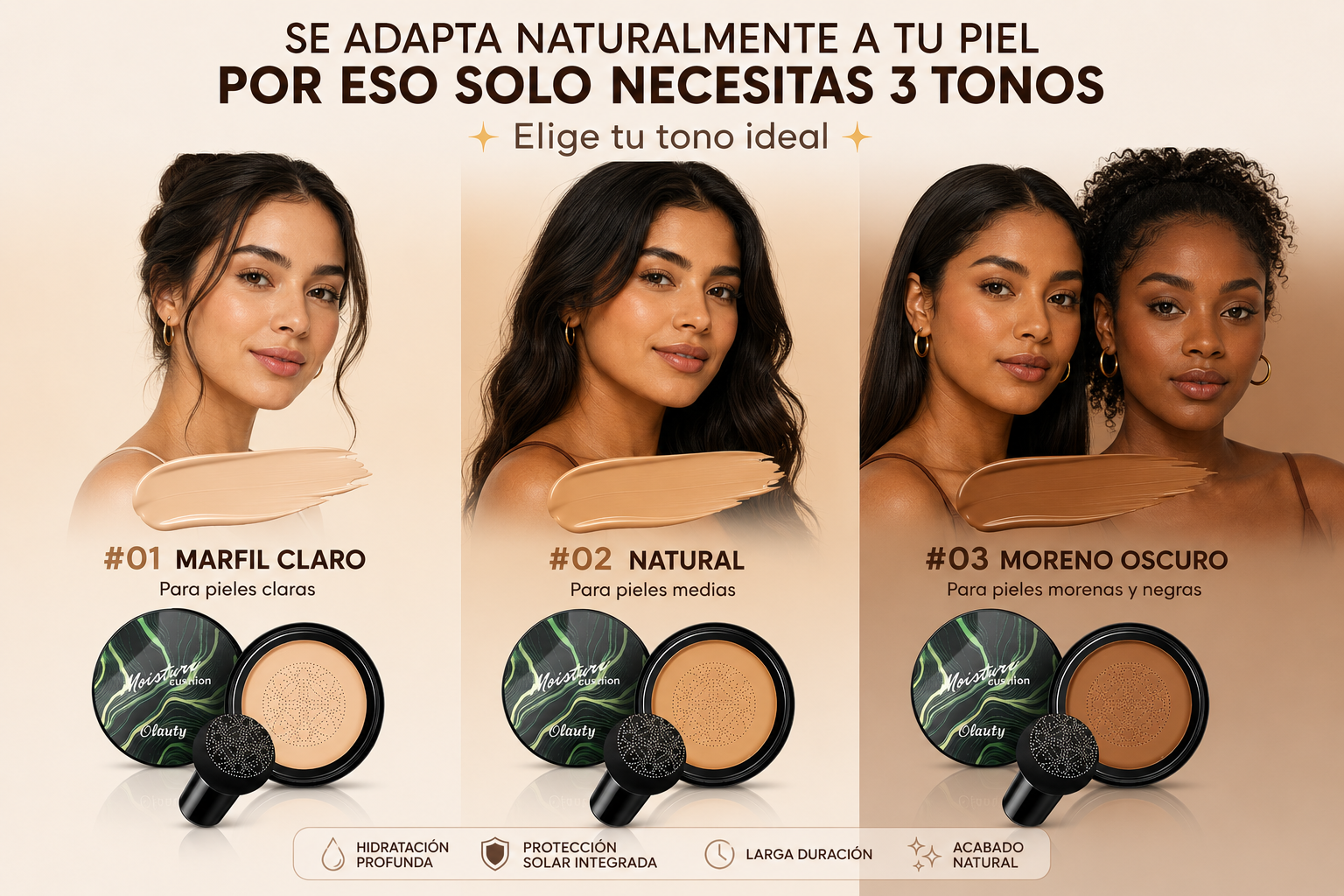 Base Moisture Cushion 2x