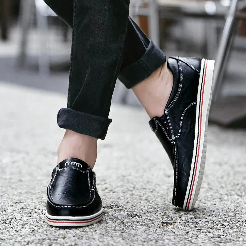 Vittorio™ | Cushioned Cowhide Loafers for All-Day Comfort