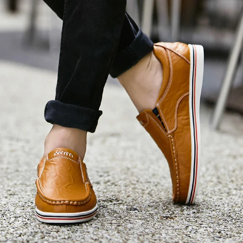 Vittorio™ | Cushioned Cowhide Loafers for All-Day Comfort