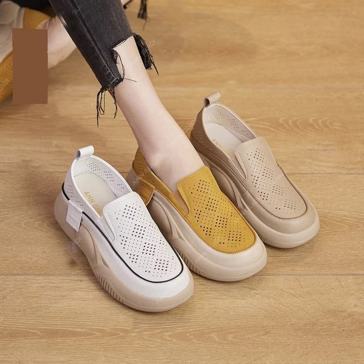 Lazuli Orthopaedic Comfort Loafers – Breathable with an Extra-Soft Thick Sole