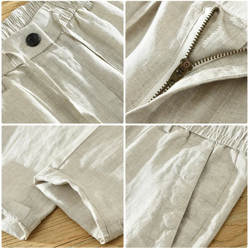 San Marin Men's Linen Trousers