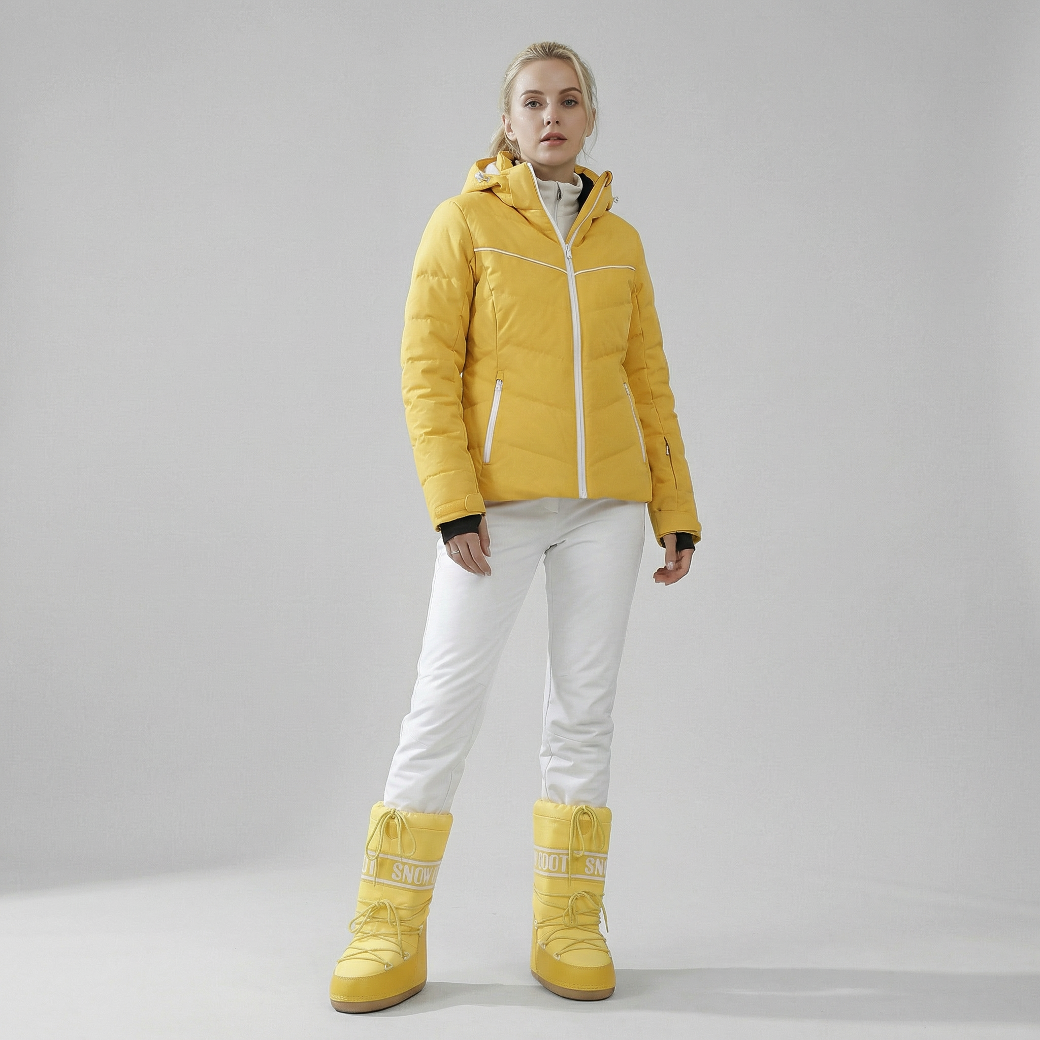 Women’s Waterproof Snow Boots – Insulated Winter Boots for Skiing & Snow