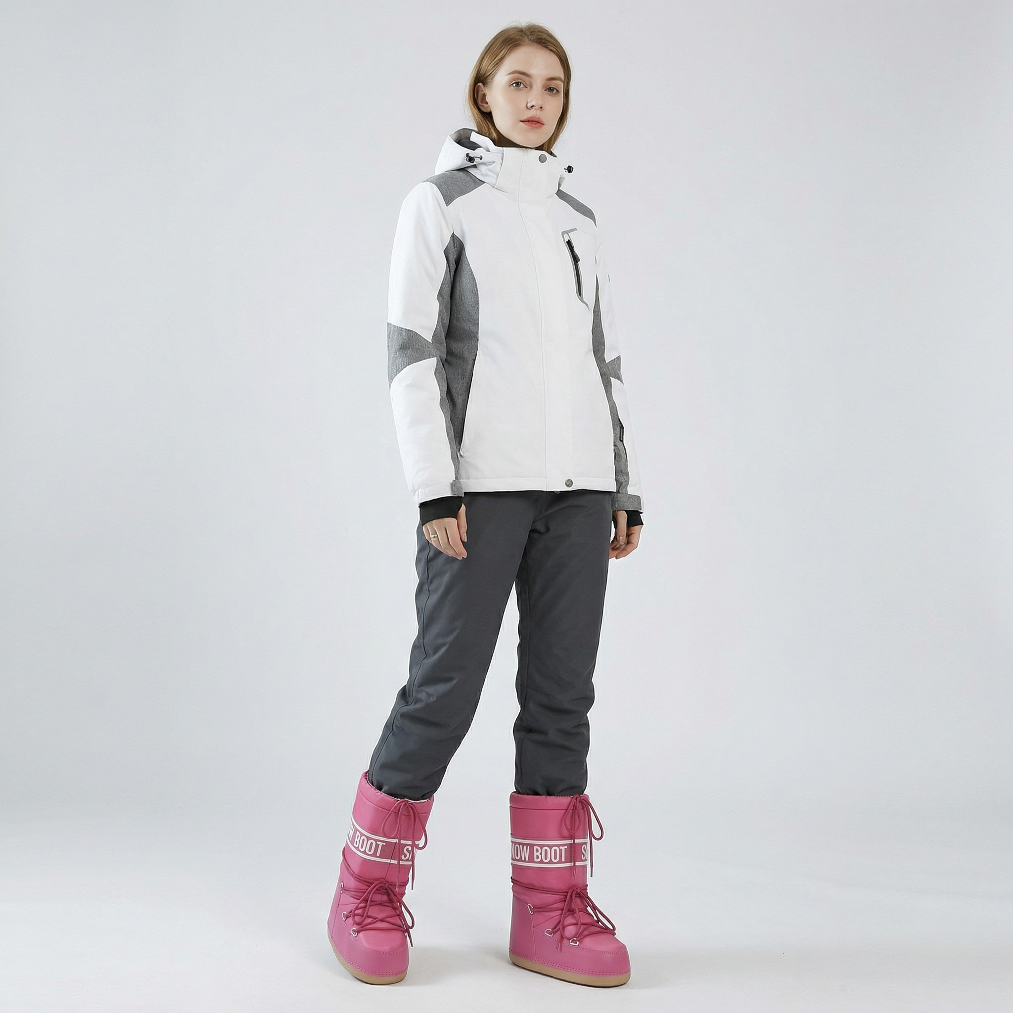 Women’s Waterproof Snow Boots – Insulated Winter Boots for Skiing & Snow