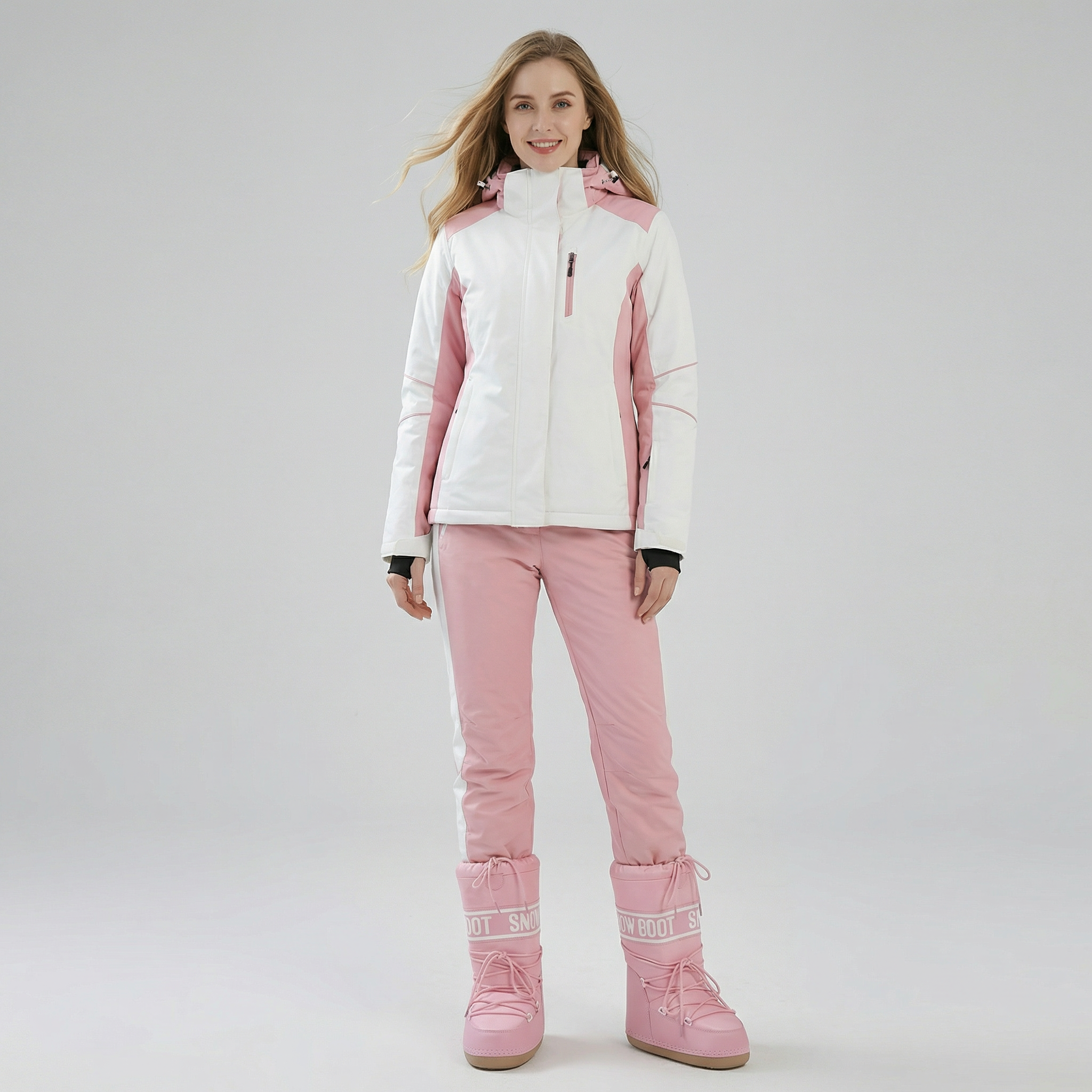 Women’s Waterproof Snow Boots – Insulated Winter Boots for Skiing & Snow
