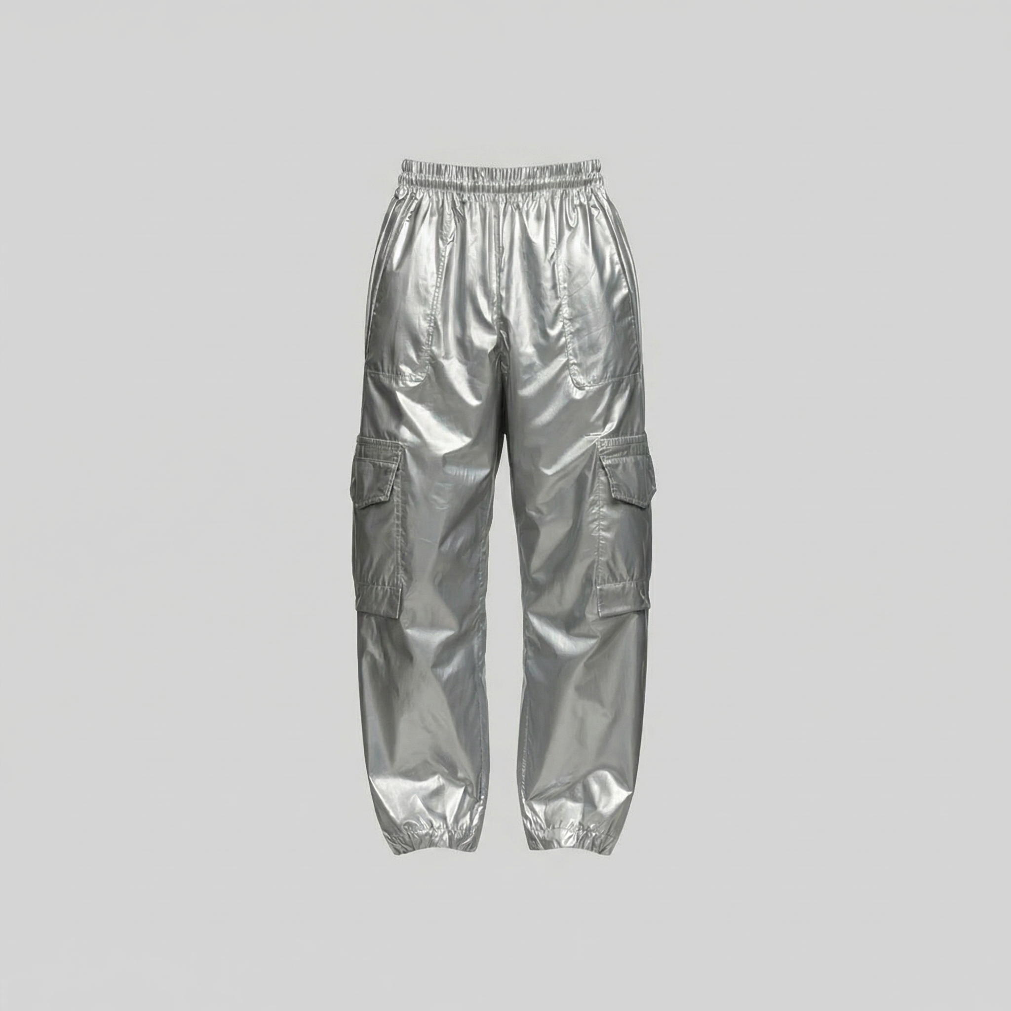 Women’s Shiny Cargo Trousers