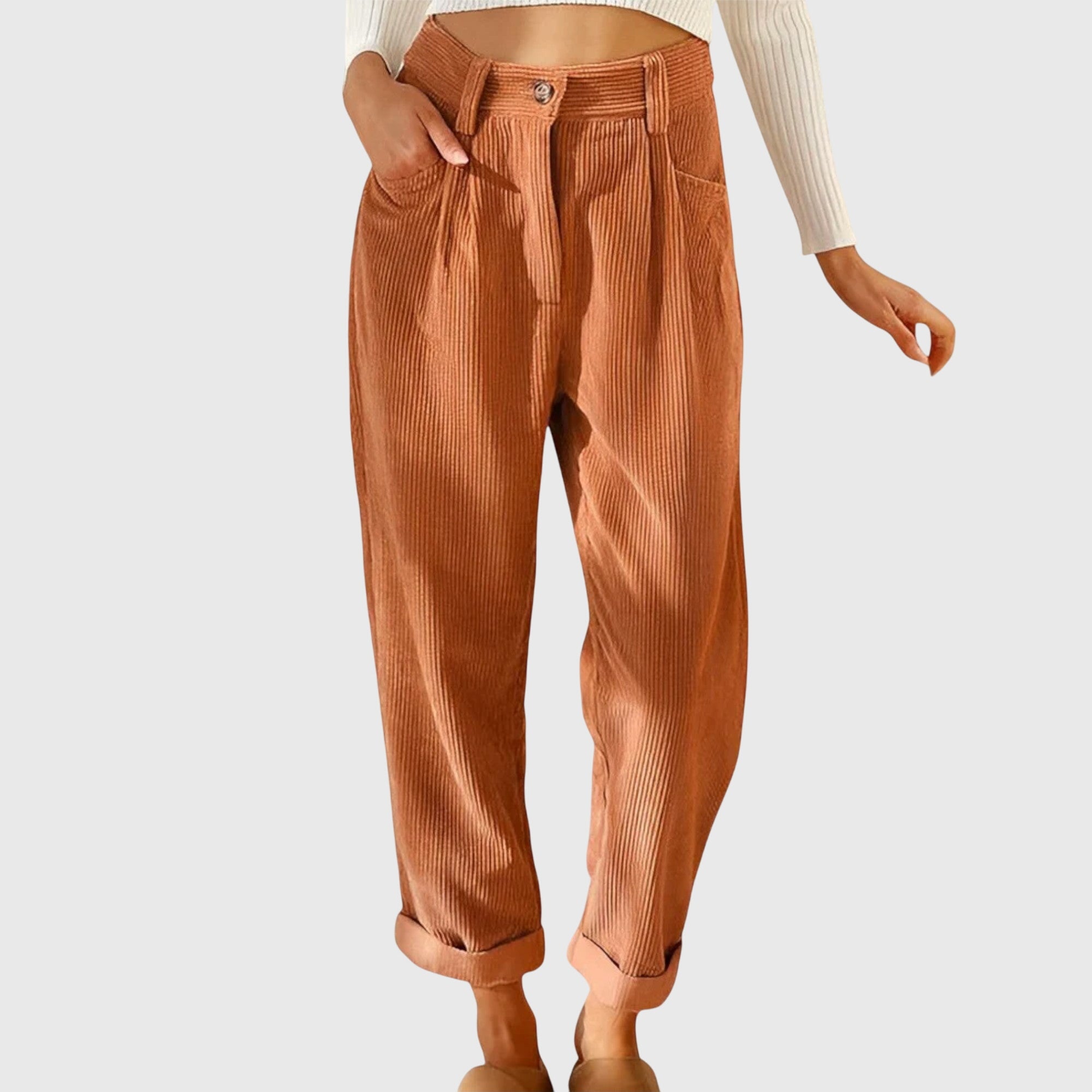 Jana | Modern Cord Trousers